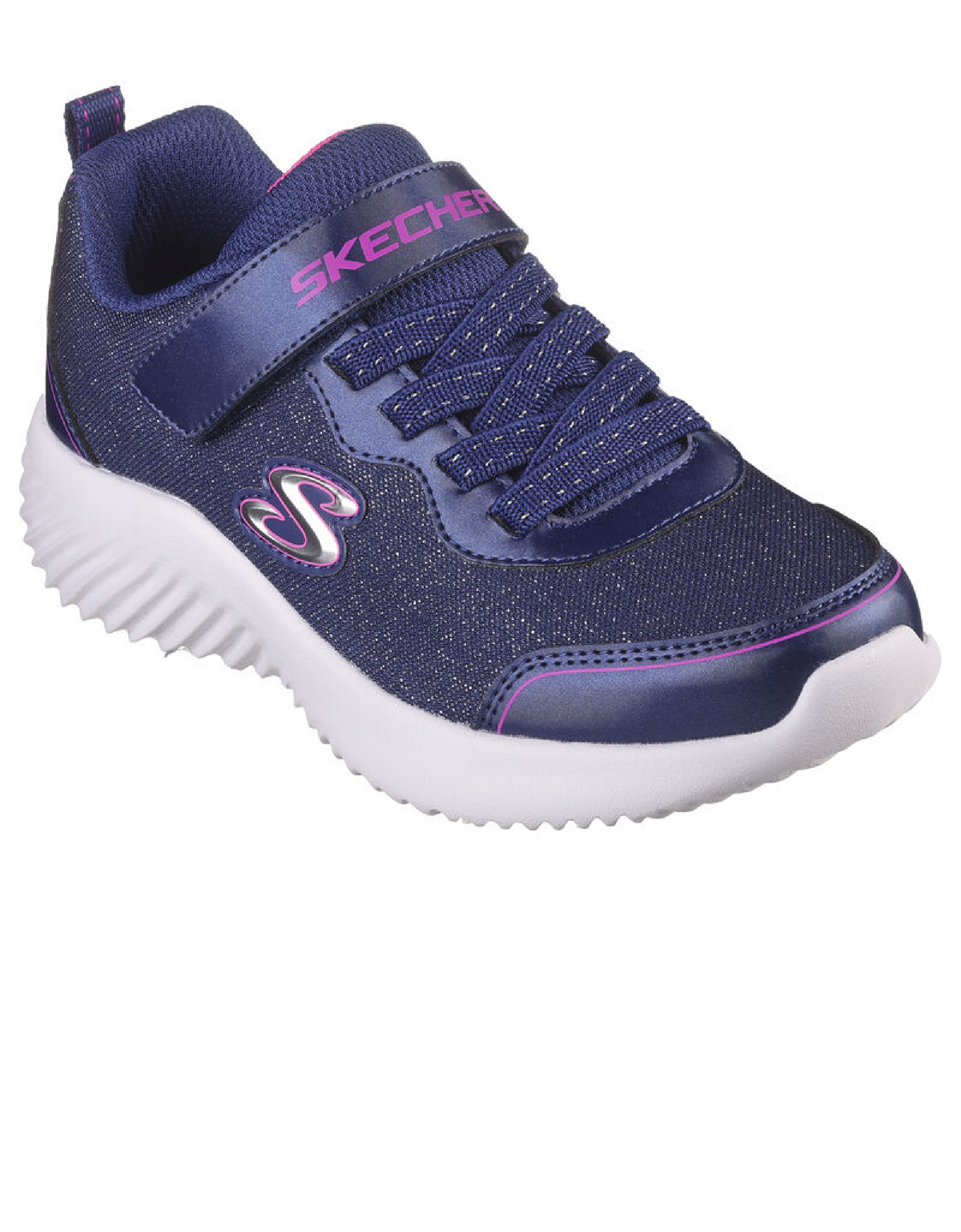 Skechers 303528L NVY Bounder - Girly Groove Navy