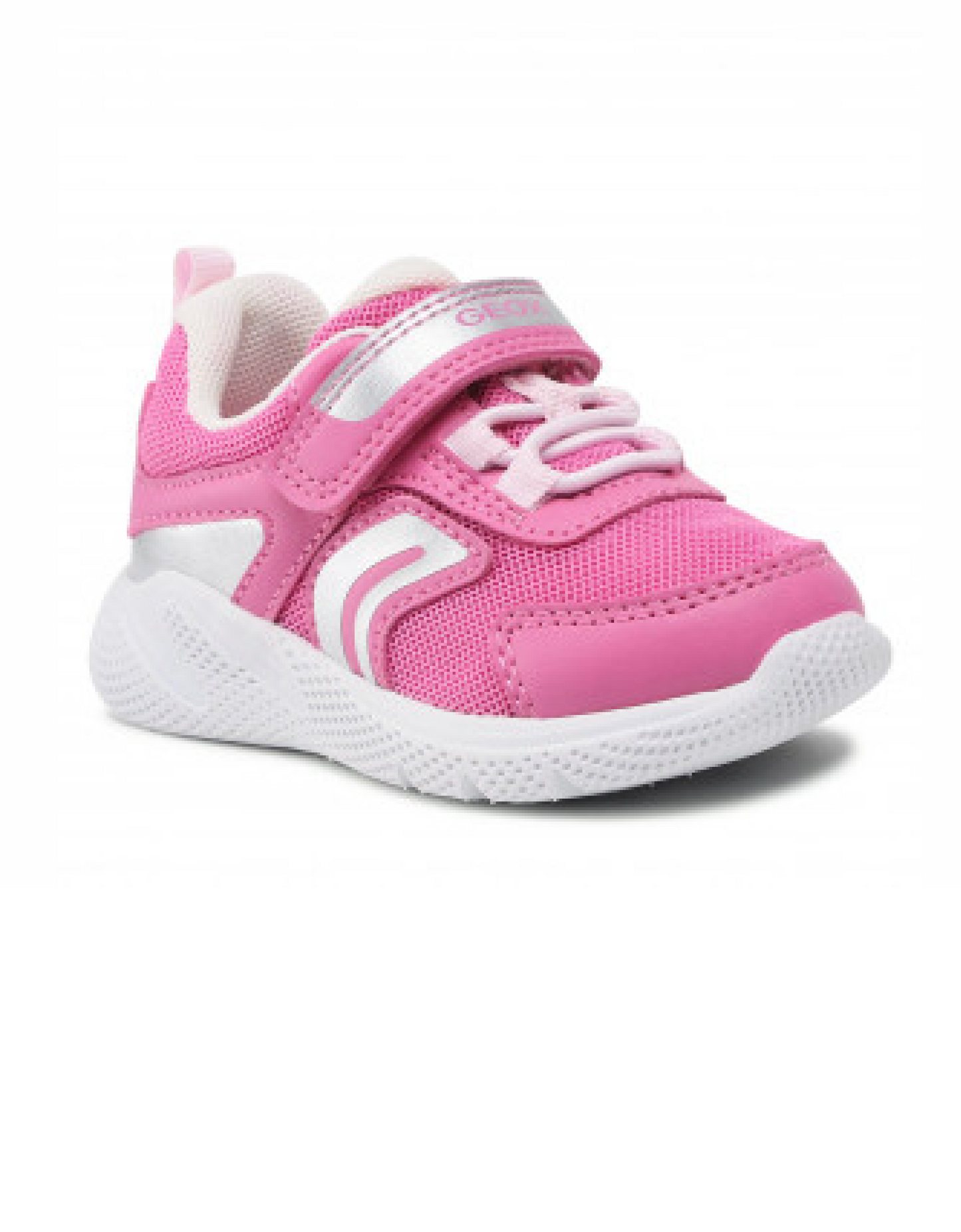 Geox B Sprintye Fuchsia Silver