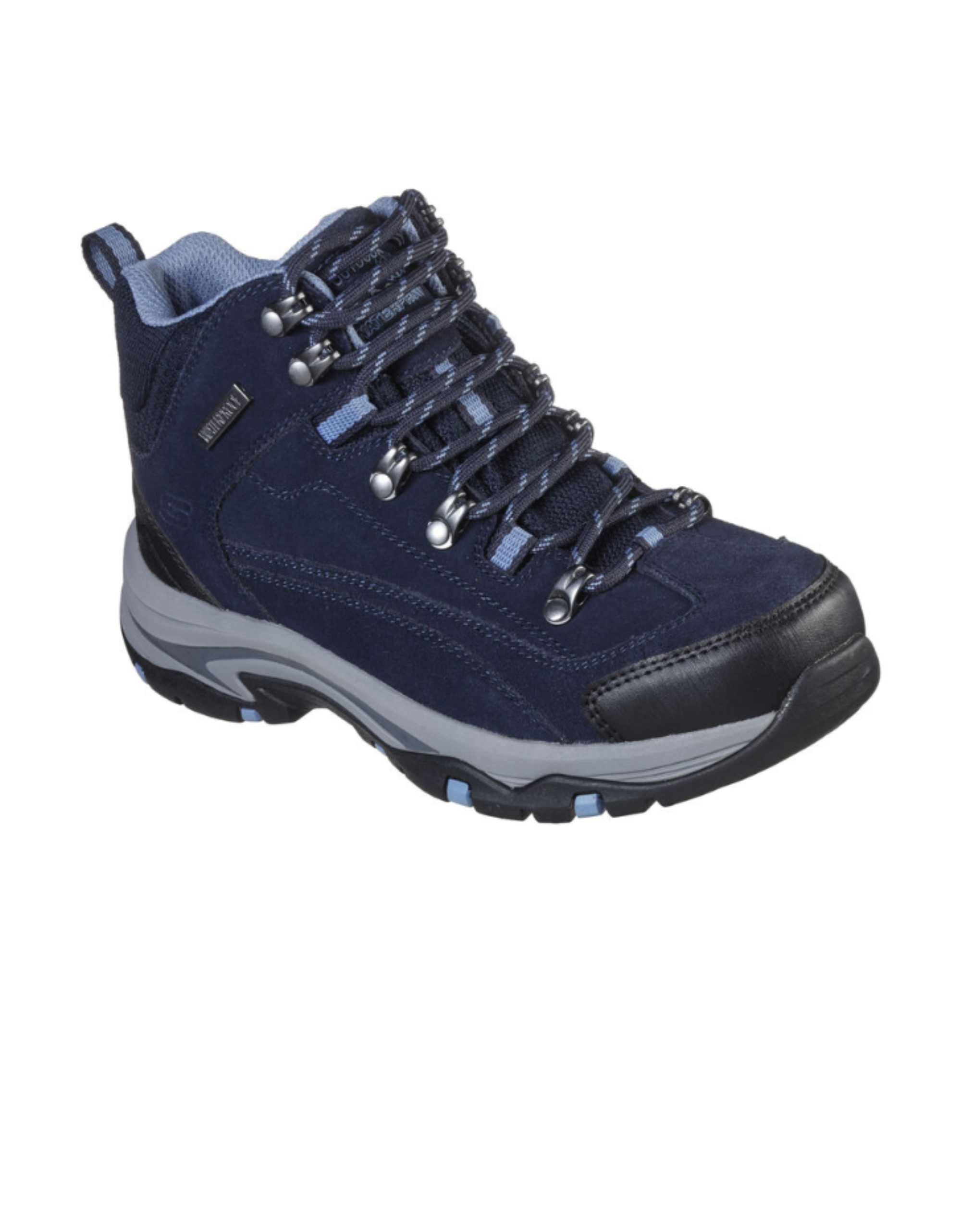 Skechers 167004 NVGY Relaxed Fit Trego Alpine Trail Navy Grey Billy Goat