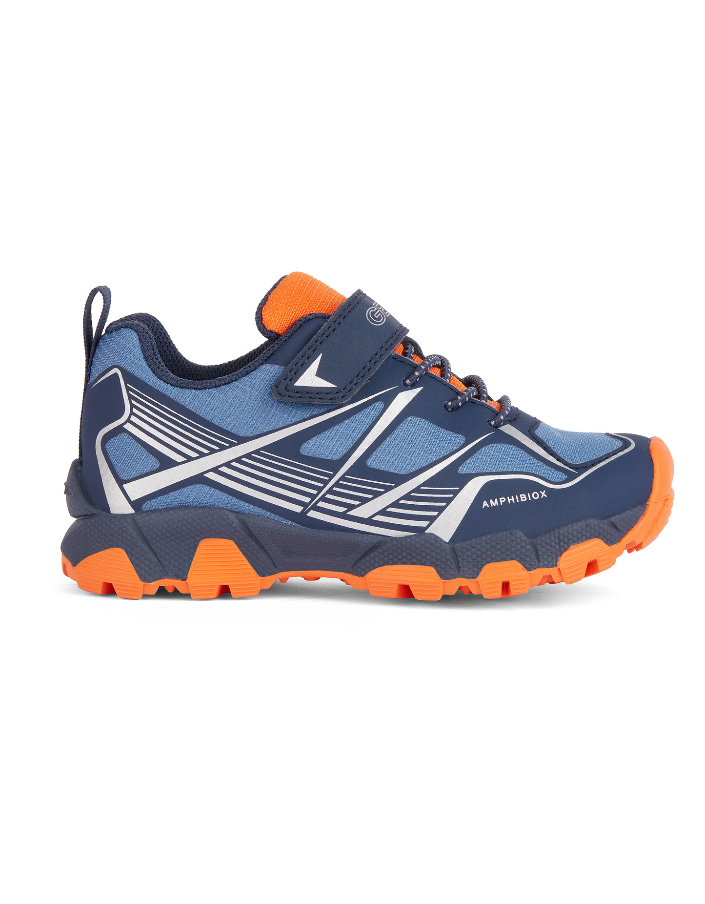 Geox Magnetar Abx Junior - Navy/Orange