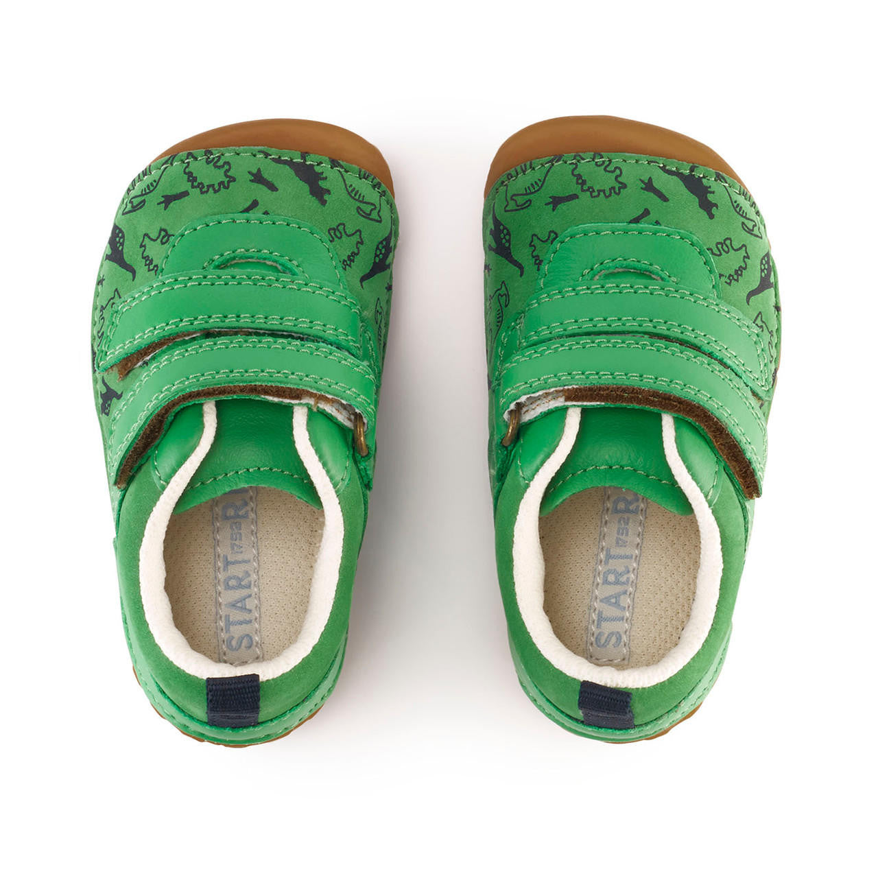 Startrite Roar Green nubuck/leather boys riptape pre-walkers