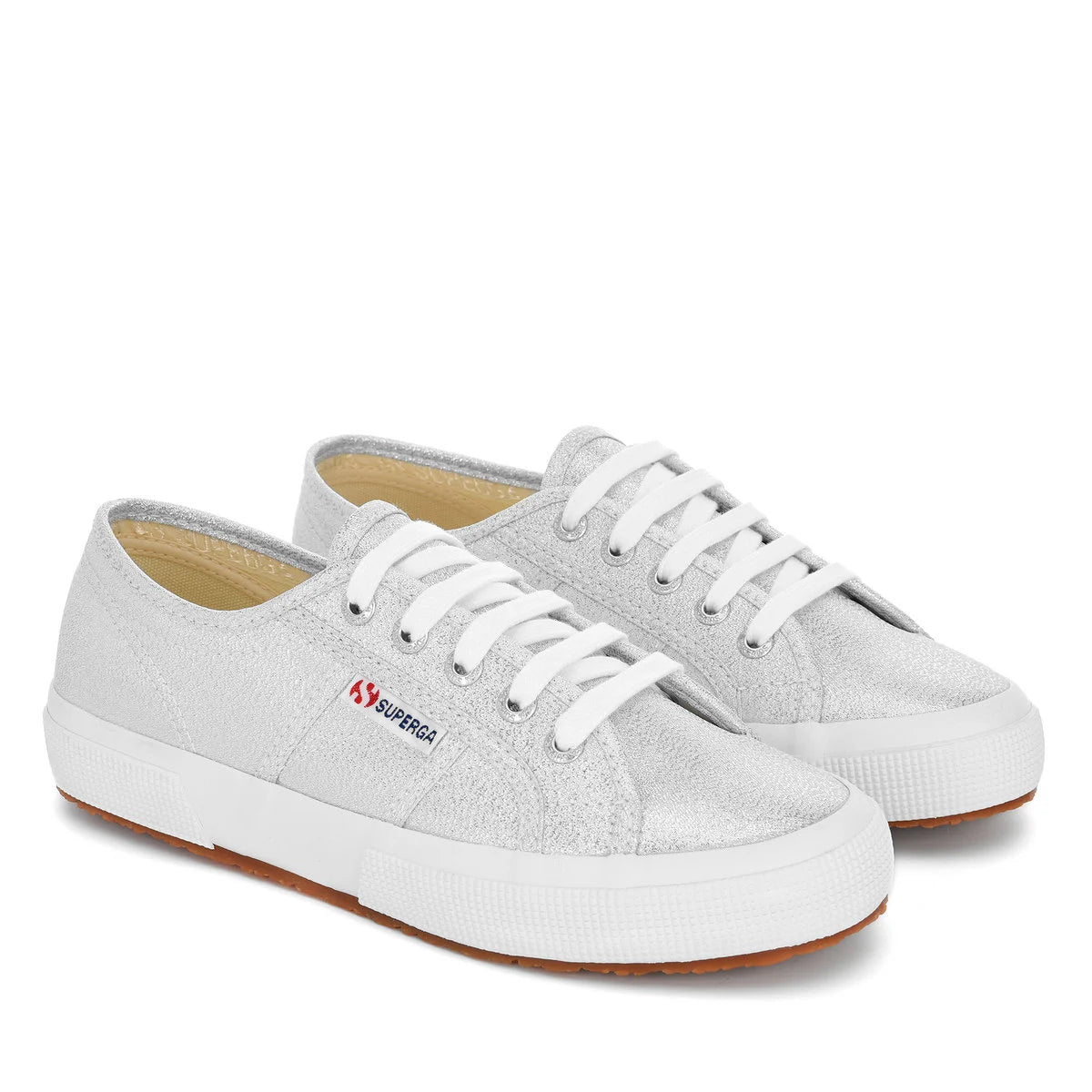 Superga LAMEW Trainer 031SSIL Grey Silver
