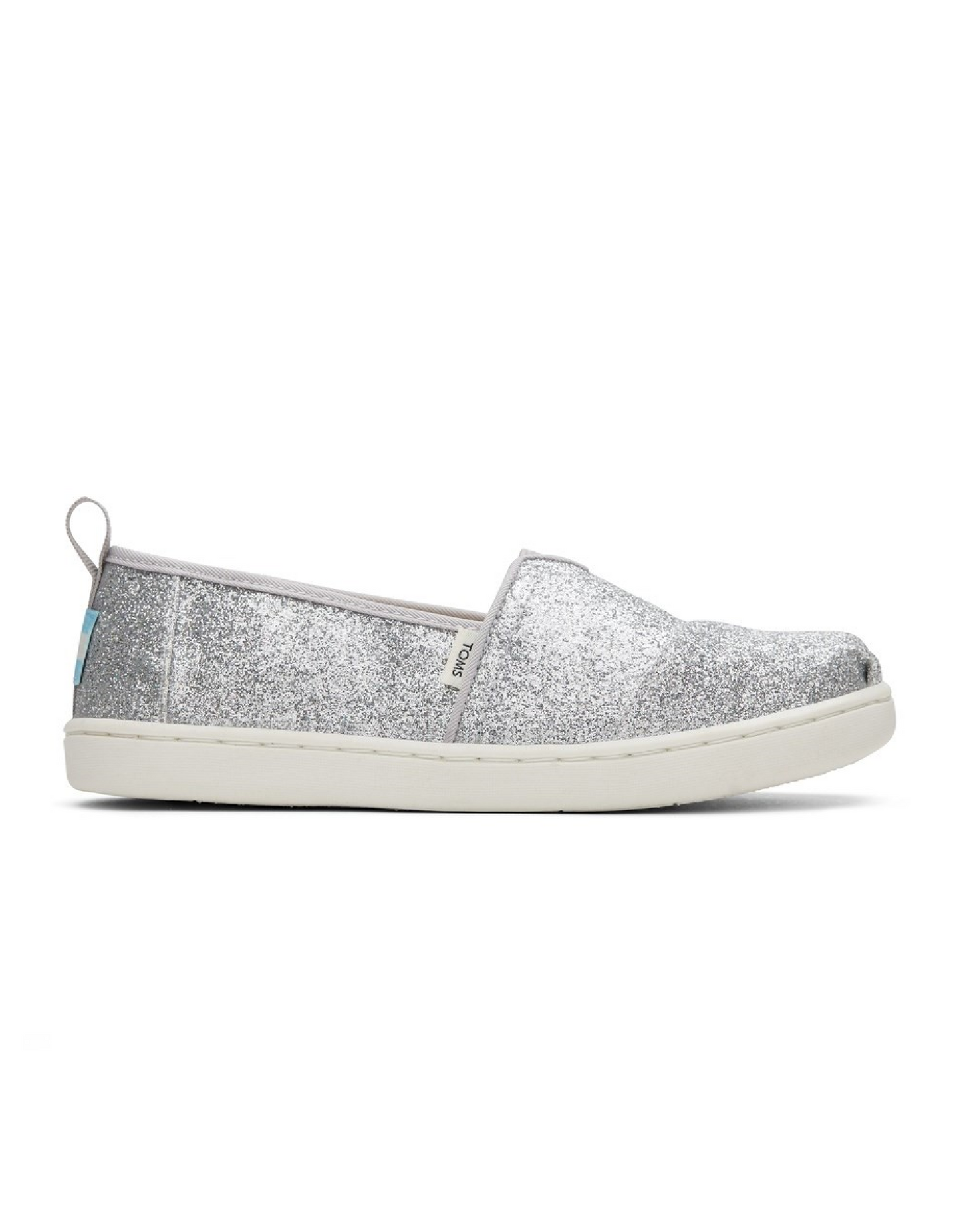 Toms Alpargata Kids Silver