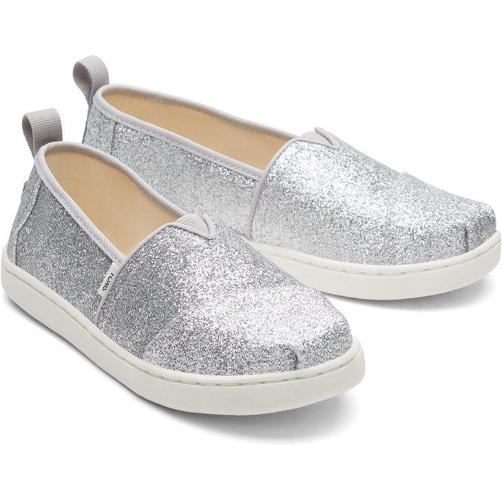 Toms Alpargata Kids Silver