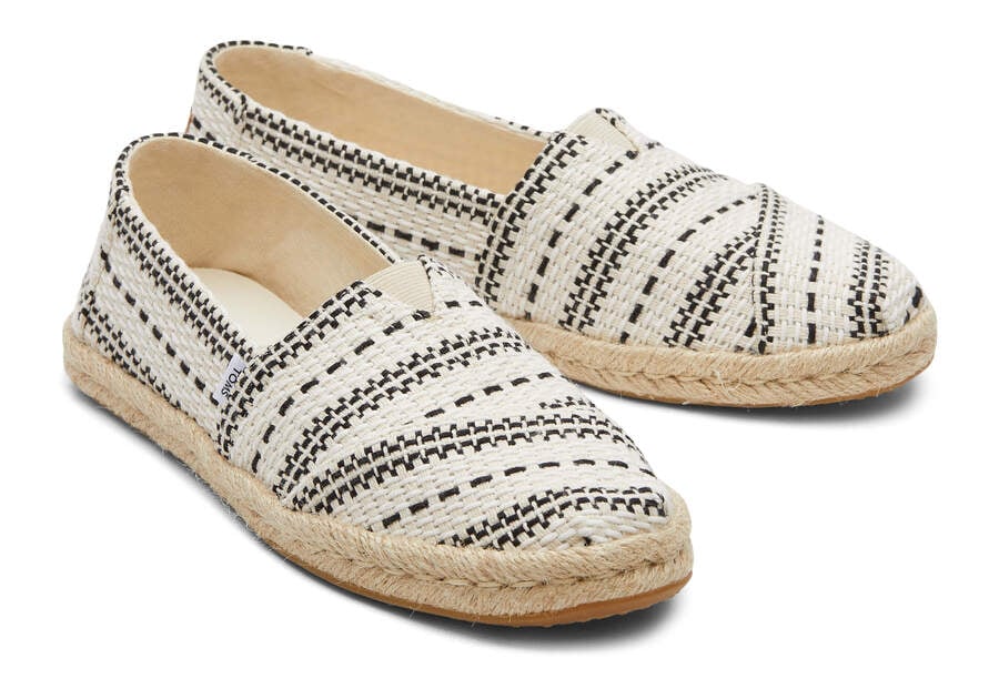 Toms Alpargata Chunky Global Woven Rope Espadrille Natural