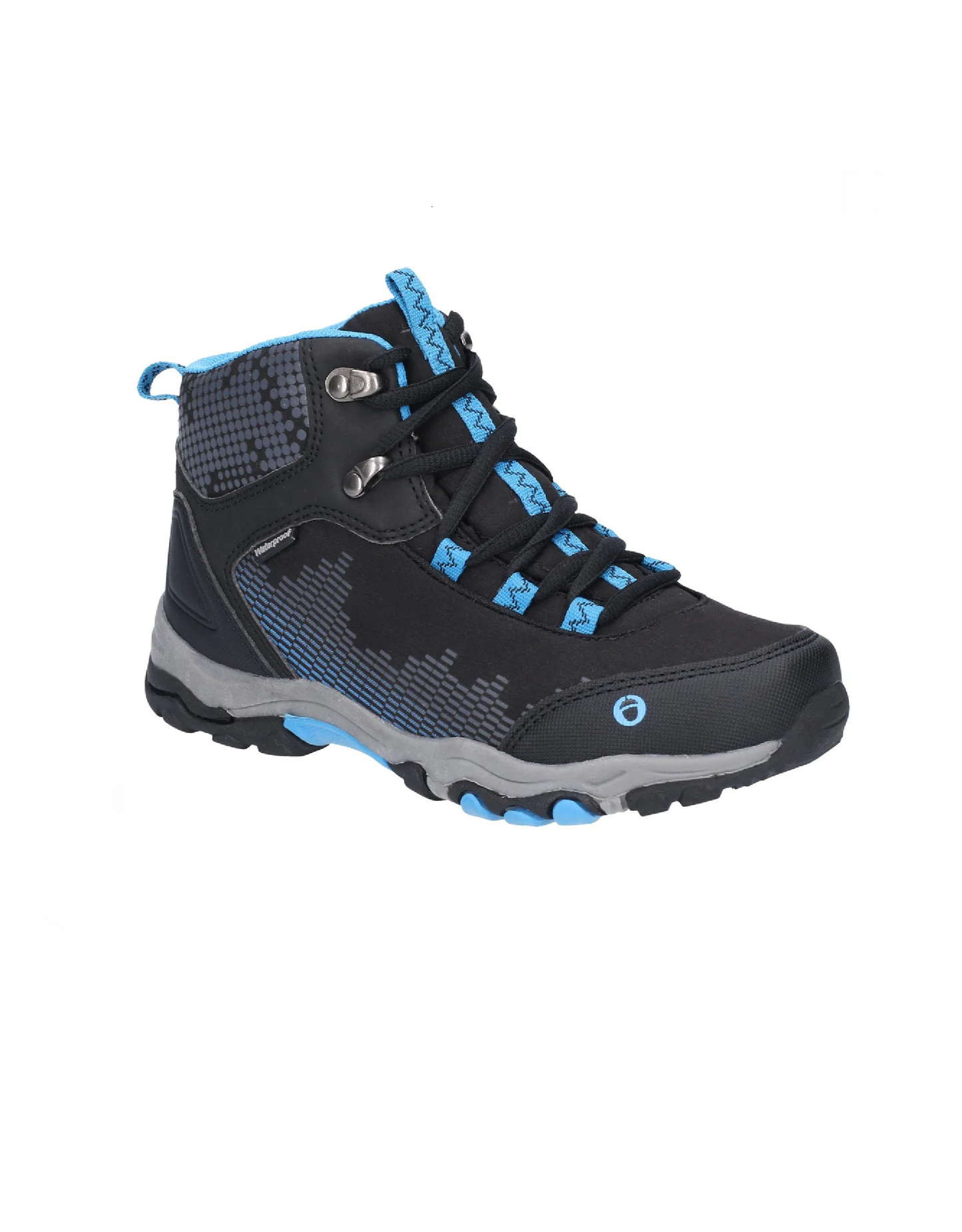 Cotswold Ducklington Hiking Waterproof Boots Black/Blue