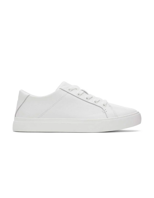 Toms Kameron Lace Up White Leather