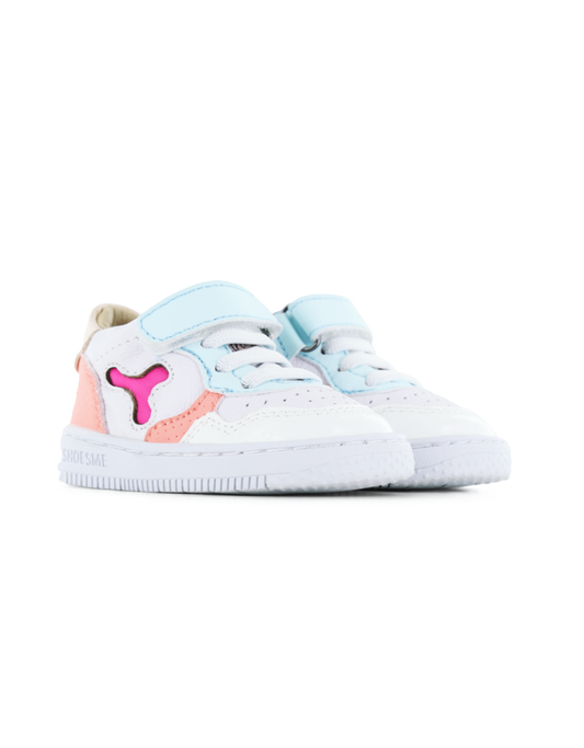 Shoesme White Lt Blue Pink BN24S012-G
