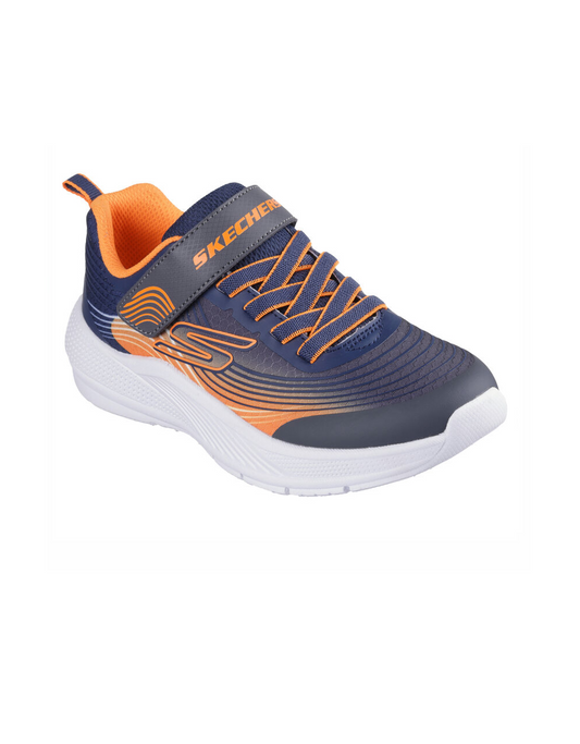Skechers 403926L NVOR Microspec Advance - Navy/Orange