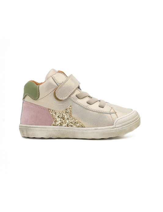Froddo Aster Gold Shine High Top Trainers