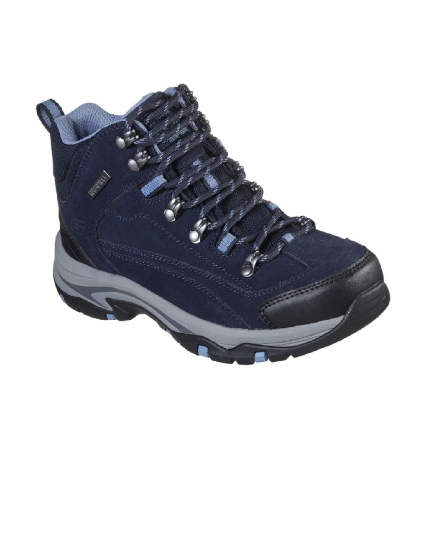 Skechers 167004 NVGY Relaxed Fit: Trego - Alpine Trail - Navy Grey