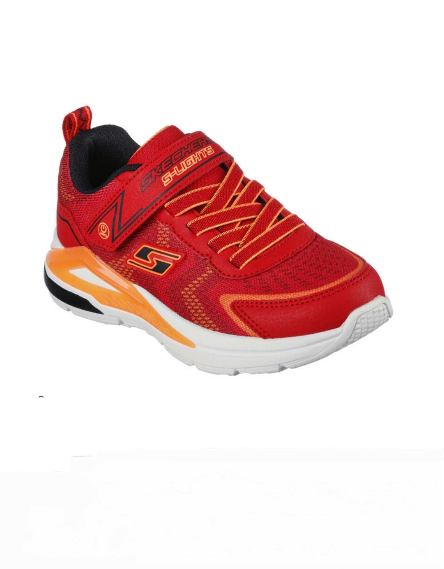 Skechers 401660N RDOR S Lights Tri Namics Red Orange Billy Goat