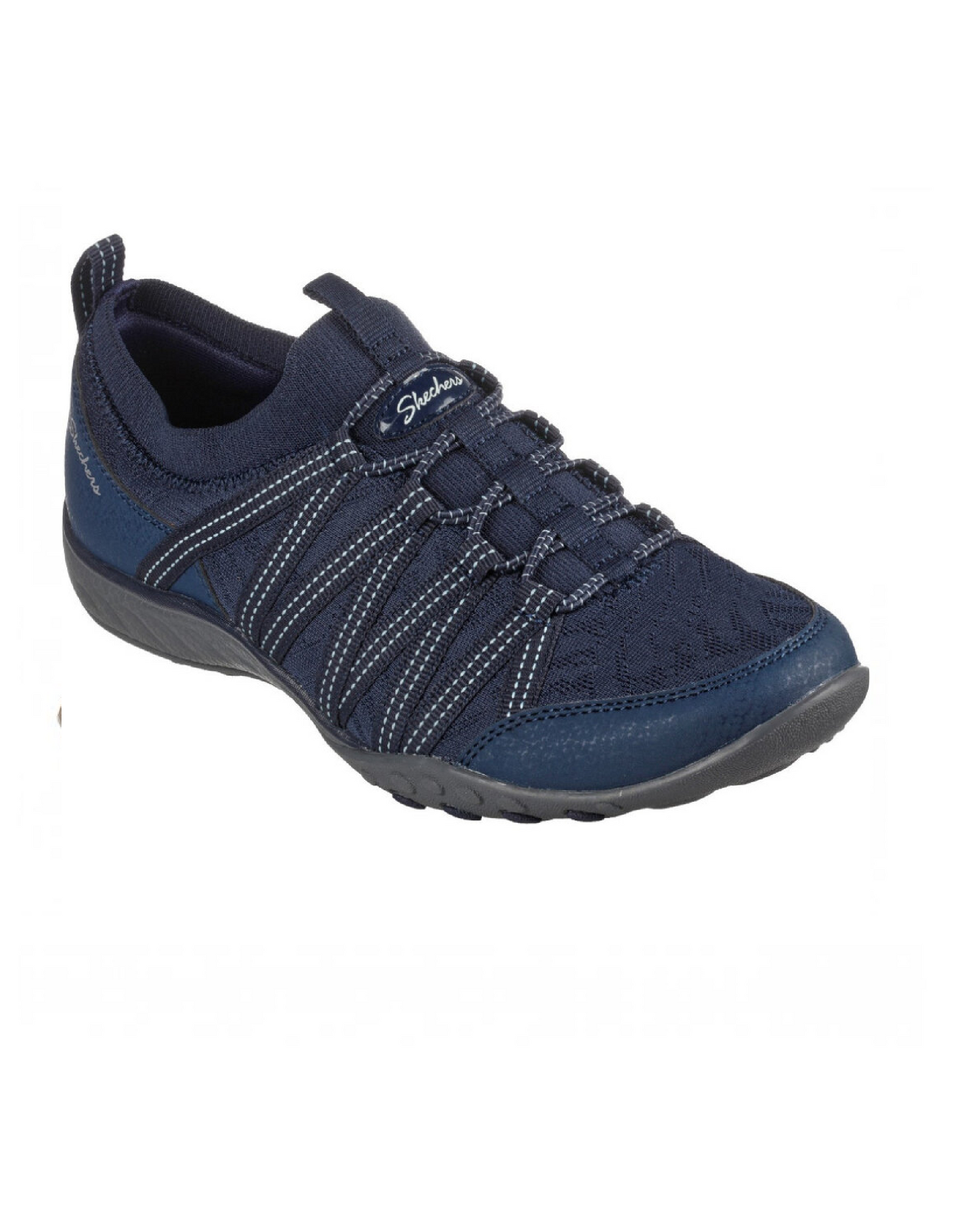 Skechers 100244 NVY Navy Relaxed Fit: Breathe-Easy - First Light